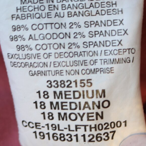 LEE Mauve Relaxed Fit Mid Rise Stretch Cotton Cropped Cargo Roll Tab Hem Pants - Picture 7 of 7